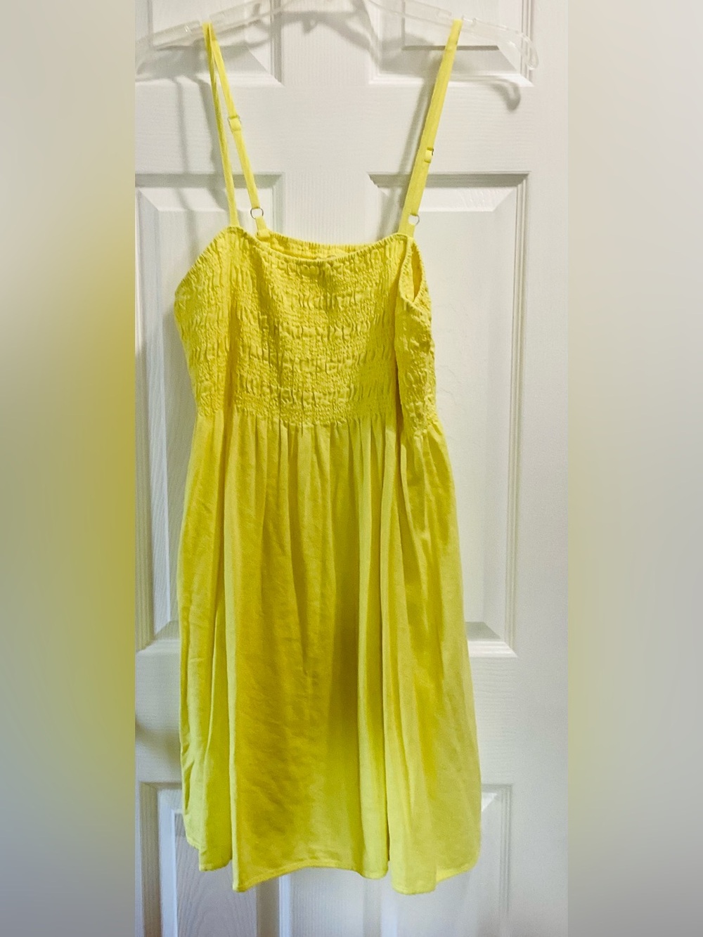 Universal Thread Bright Yellow Smocked Sundress for women